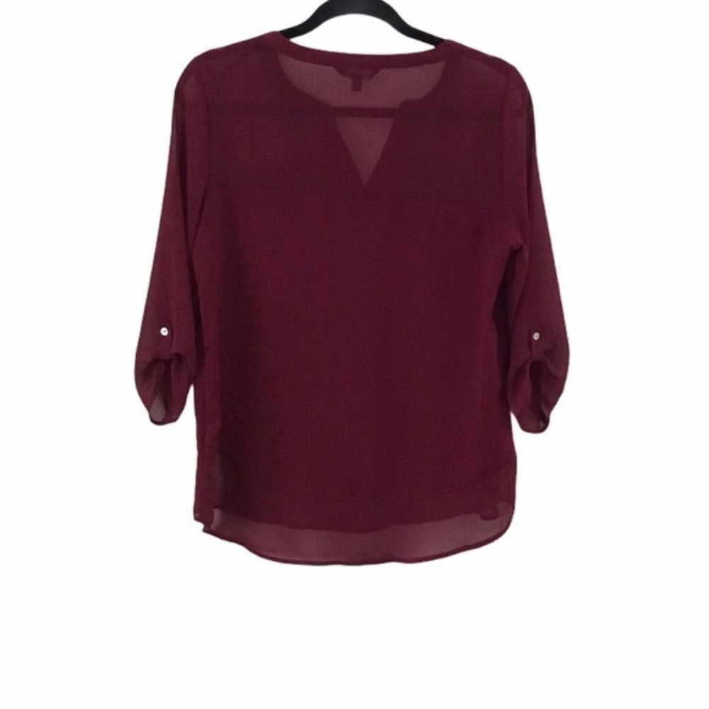 Express Tops x 2 (Maroon and Black Lace) - Picture 3 of 14